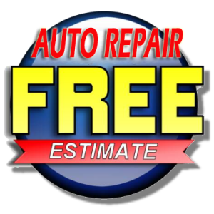 free auto repair estimate logo