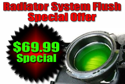 $69.99 Radiator/Cooling System Flush