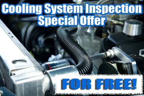 Free Car Cooling System Inspection