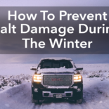 How To Prevent Salt Damage During The Winter