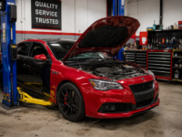 vehicle being repaired picture